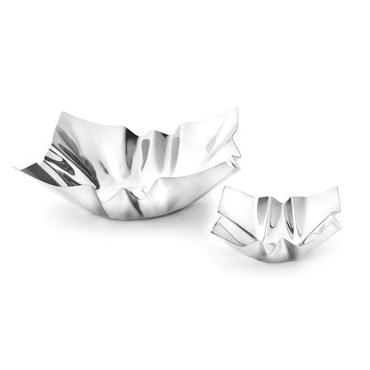 CRUSHED CHROME BOWL