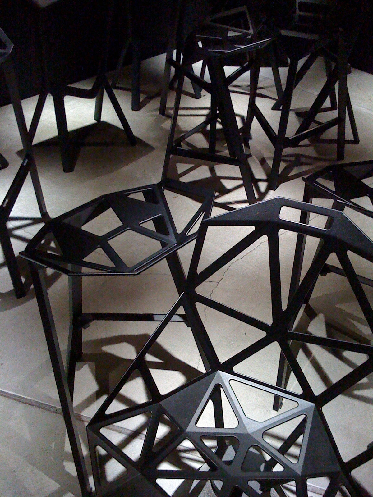 STOOL ONE BY KONSTANTIN GRCIC FOR HERMAN MILLER PAIR
