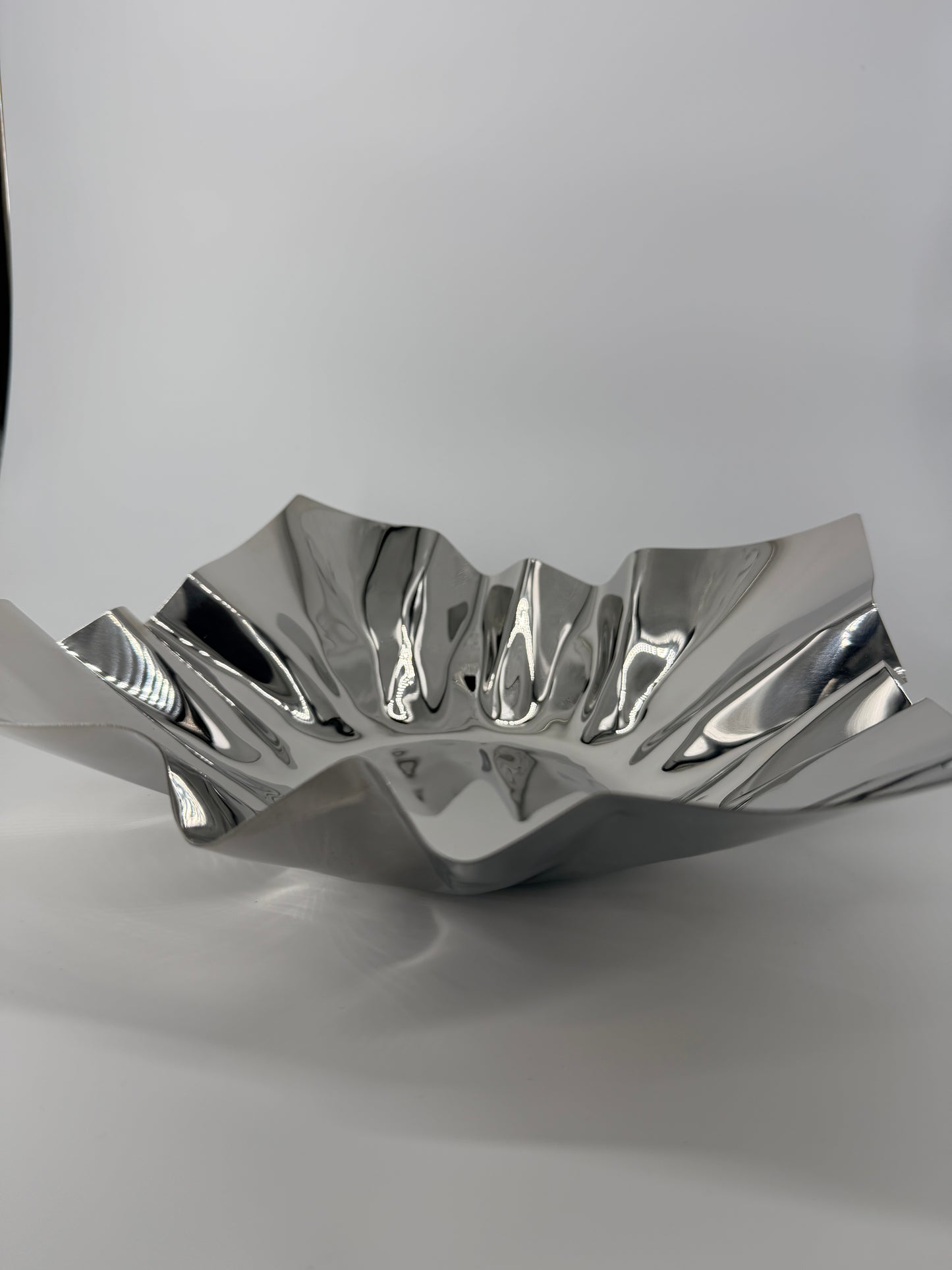 CRUSHED CHROME BOWL
