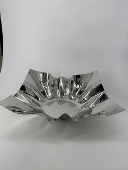 CRUSHED CHROME BOWL