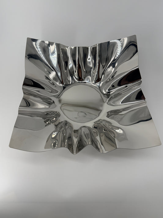CRUSHED CHROME BOWL