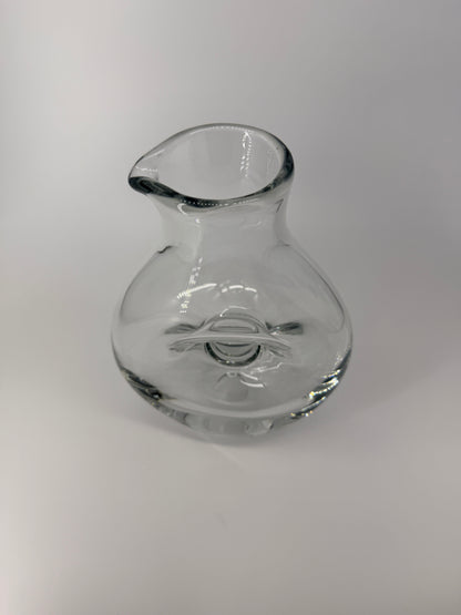 HEAVY CRYSTAL VINTAGE DECANTER