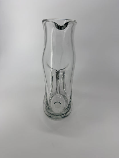 HEAVY CRYSTAL VINTAGE DECANTER