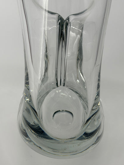 HEAVY CRYSTAL VINTAGE DECANTER