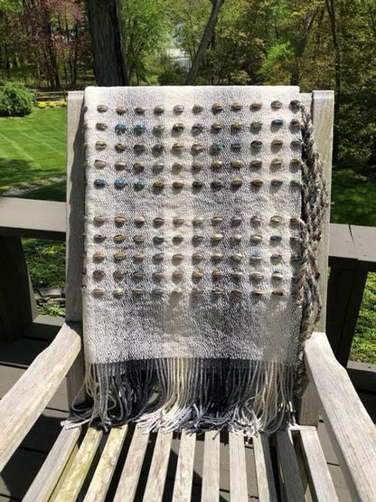 'SMOKEY MOUNTAIN' HIDDEN FALLS BLANKET BY MARK GRIGALUNAS.