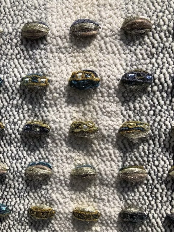 'METALLIC GEMS' HIDDEN FALLS THROW BLANKET BY MARK GRIGALUNAS
