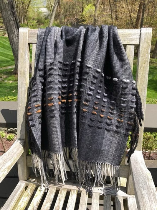 'LUMINOSA' HIDDEN FALLS THROW BLANKET MY MARK GRIGALUNAS