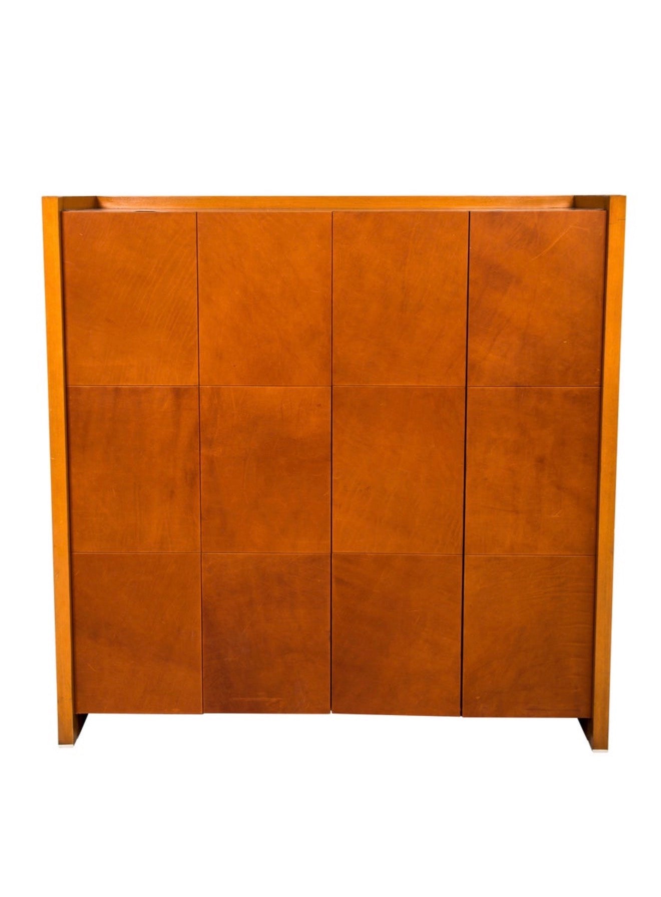 VINTAGE RALPH LAUREN LEATHER PANEL & DOUGLAS FIR WARDROBE