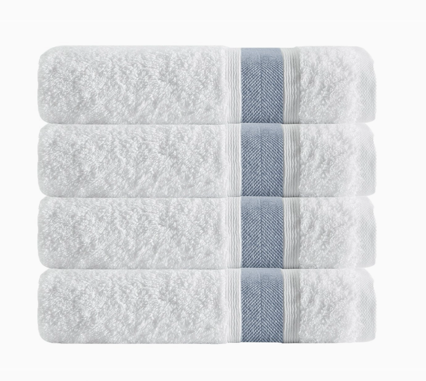 TURISH LONG STAPLE BATH TOWELS, SET OF 2