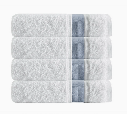 TURISH LONG STAPLE BATH TOWELS, SET OF 2