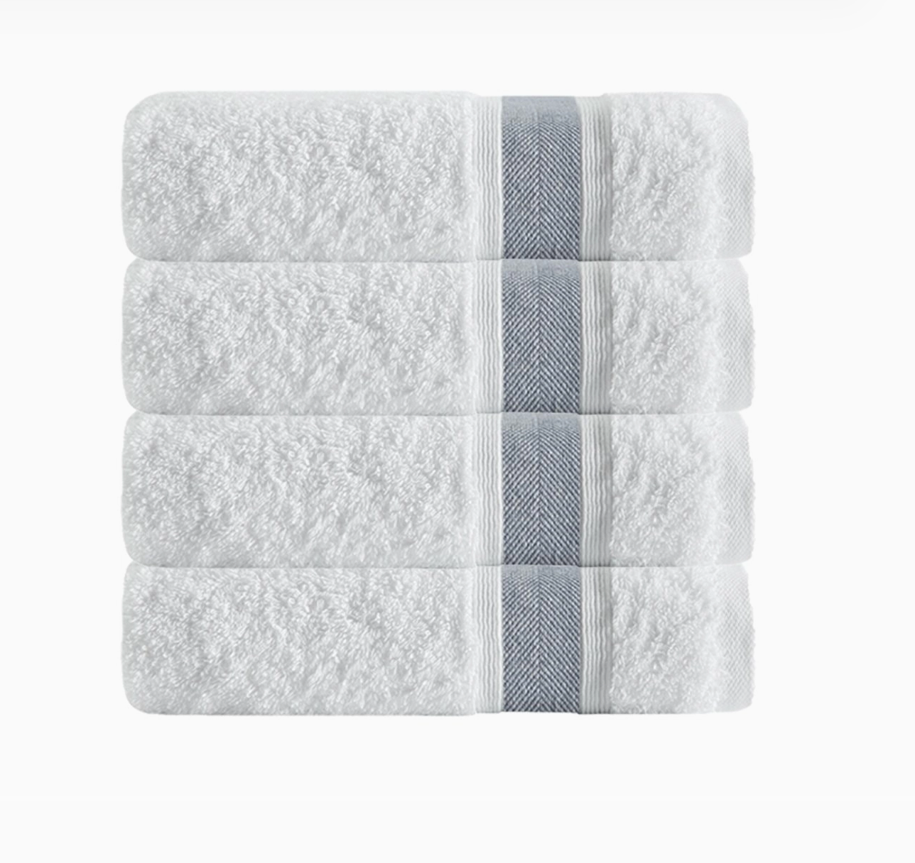 TURISH LONG STAPLE BATH TOWELS, SET OF 2