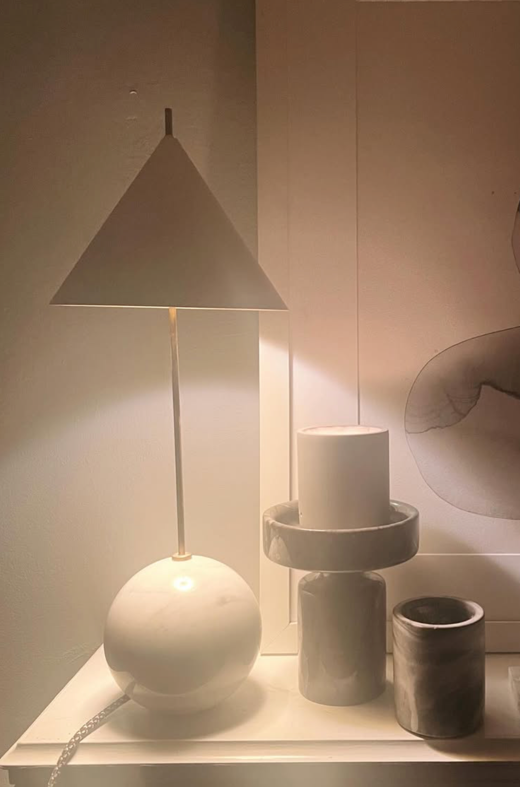 KELLY WEARSTLER 'CLEO' LAMP