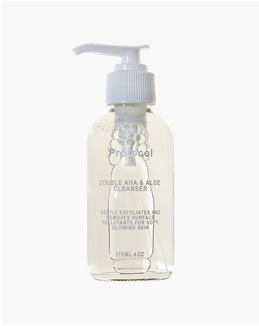 PROTOCOL LABS DOUBLE ALPHA HYDROXY GEL CLEANSER WITH GREEN TEA
