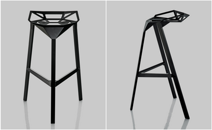 STOOL ONE BY KONSTANTIN GRCIC FOR HERMAN MILLER PAIR