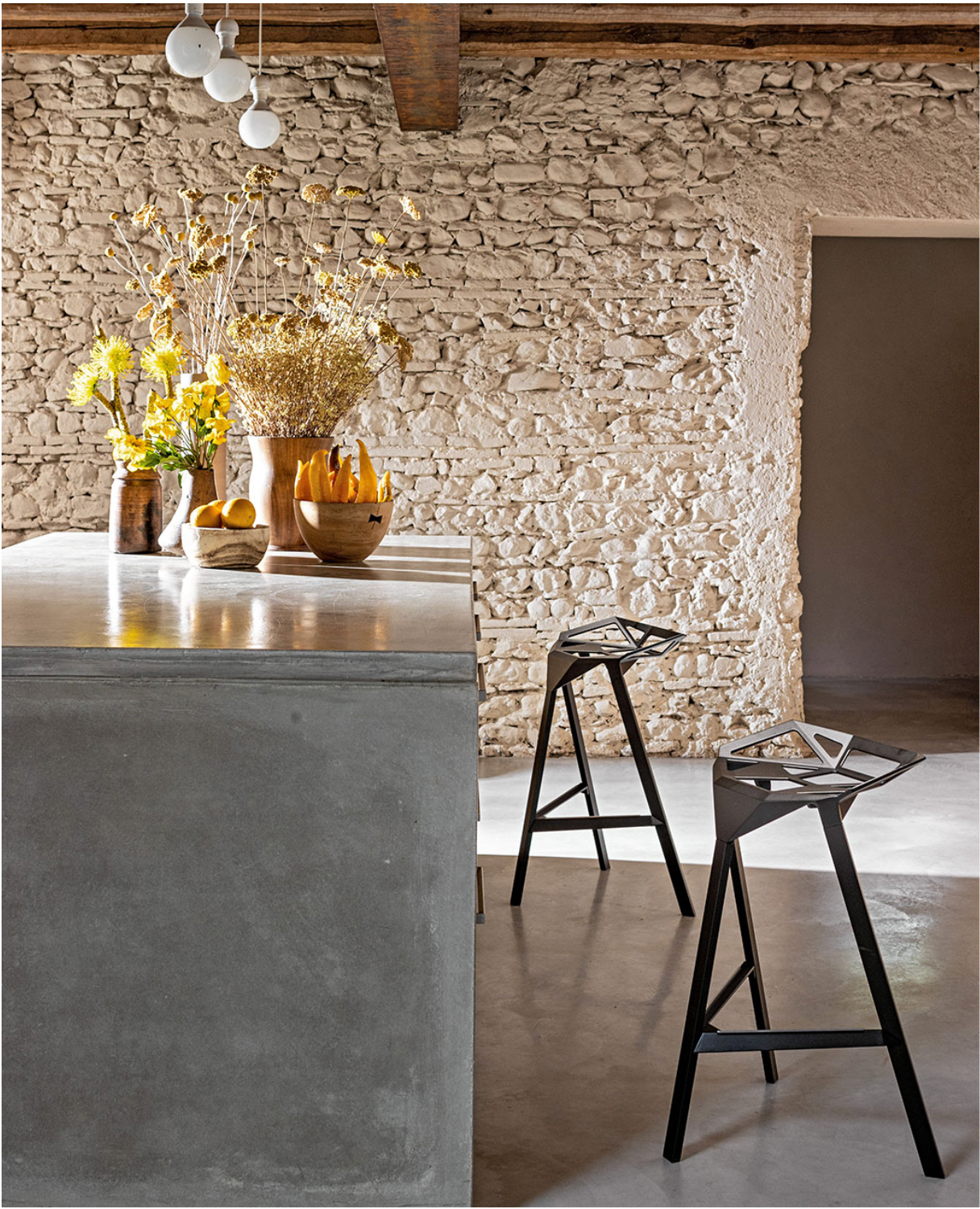 STOOL ONE BY KONSTANTIN GRCIC FOR HERMAN MILLER PAIR