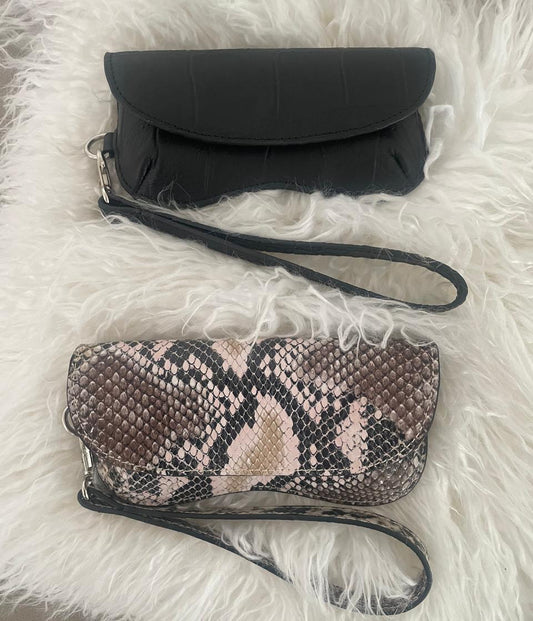 WALLACE LEATHER EYEGLASS CASE