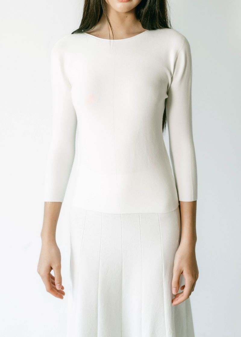 WALLACE SEAMLESS SWEATER